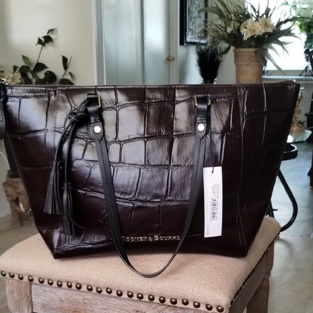 Elegant Brown Tote Bag